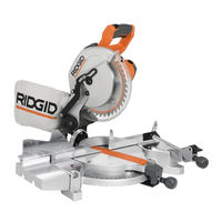 RIDGID MS 1065LZ Operator's Manual