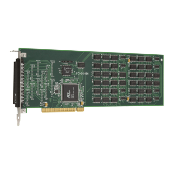 Measurement Computing PCI-DIO96H User Manual