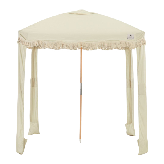 OZtrail palm club BEACH CABANA Manual
