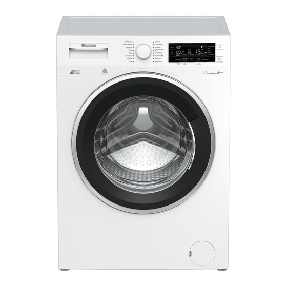 Blomberg LWF411452AW 11kg Washing Machine Manuals
