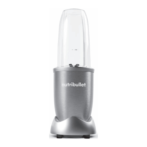 NUTRIBULLET PRO NB201 USER MANUAL Pdf Download ManualsLib
