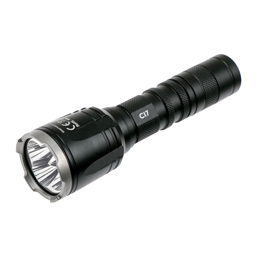 Nitecore CI7 - Tactical IR Flashlight Manual | ManualsLib