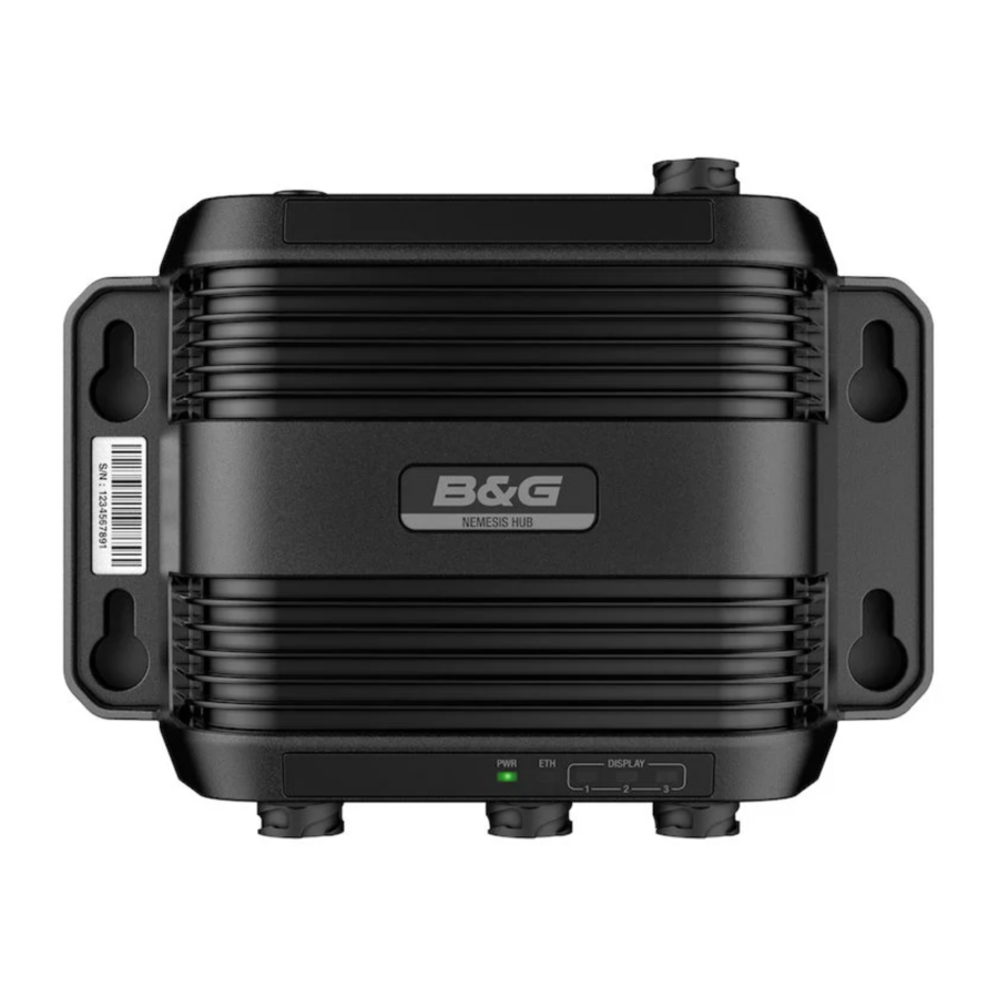 B&G NEMESIS - Hub Installation Guide | ManualsLib