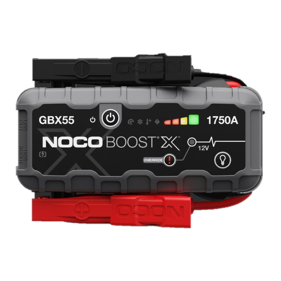 NOCO Boost X GBX55 1750 Amp UltraSafe Lithium Jump Starter ManualsLib