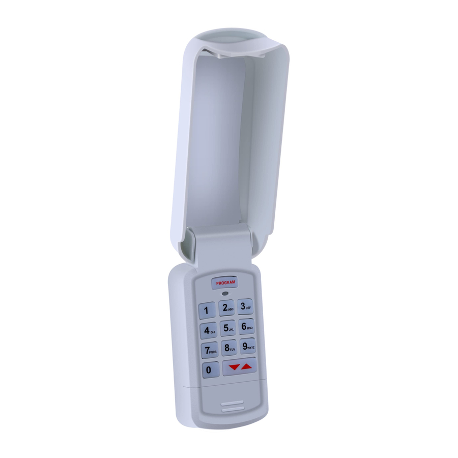 Overhead Door Universal Wireless Keypad OUK Manual ManualsLib