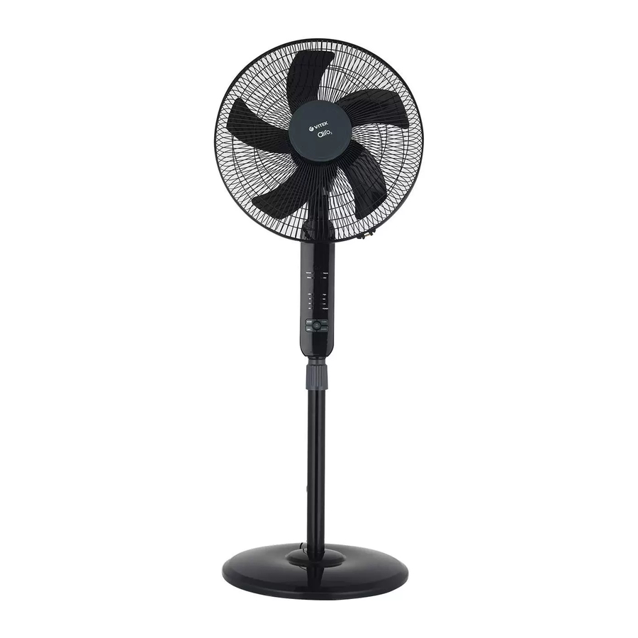 Vitek VT-1948 BK - Stand Fan Manual | ManualsLib