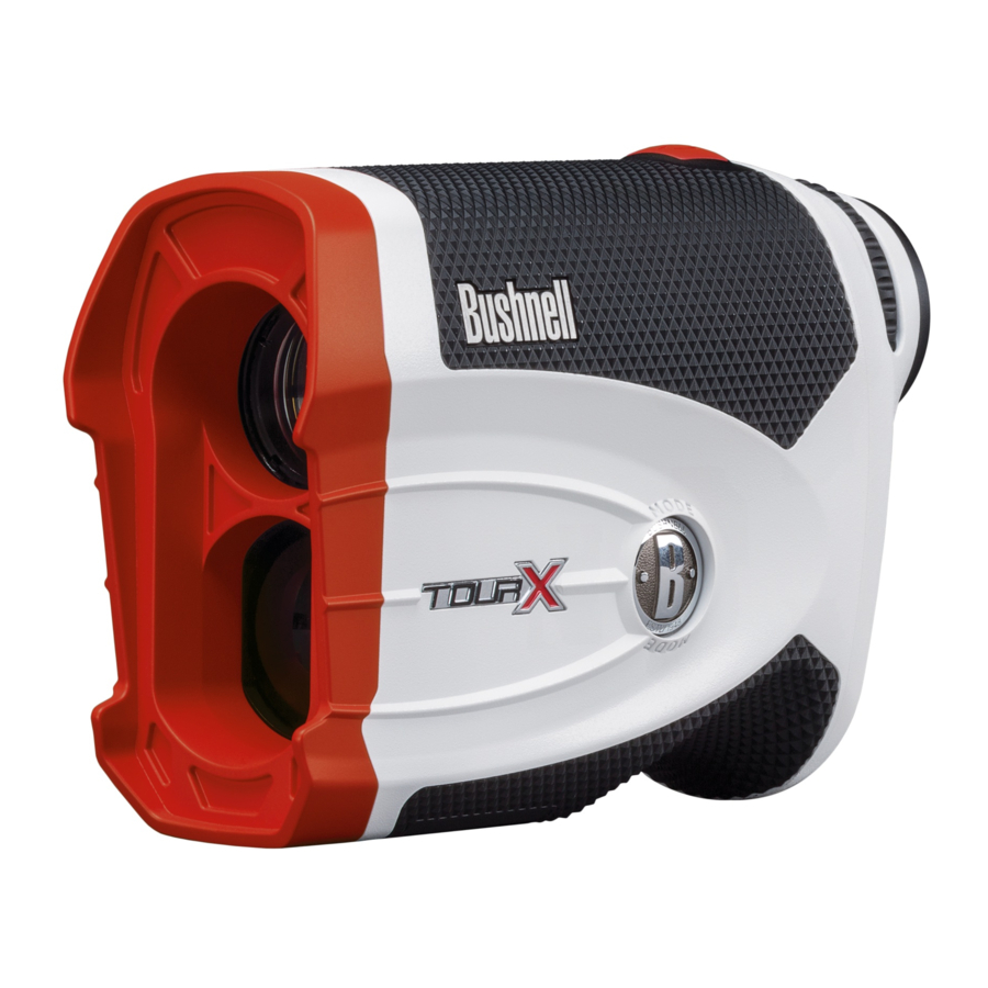 Bushnell Tour X Laser Rangefinder Manual ManualsLib