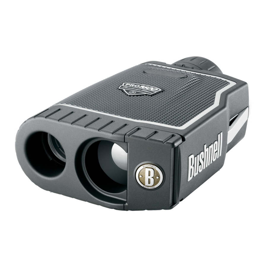 Bushnell Pro 1600 Laser Rangefinder Manual ManualsLib