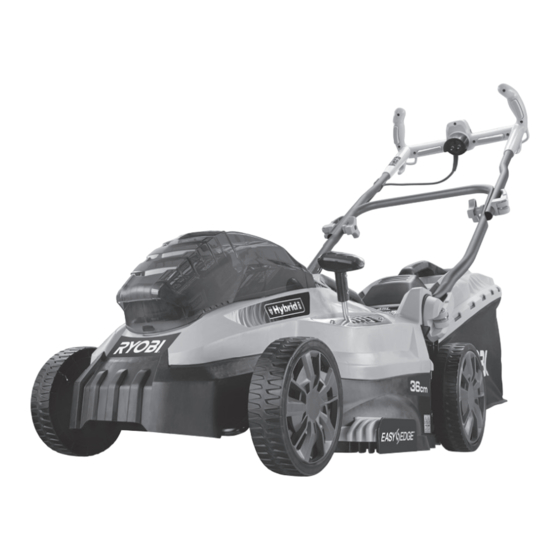 Ryobi RLM18C36H225F Original Instructions Manual