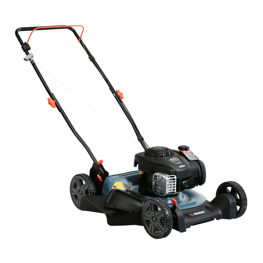 Senix LSPG-M3 (125CC), LSPG-M5 (140CC) - Lawn Mower Manual