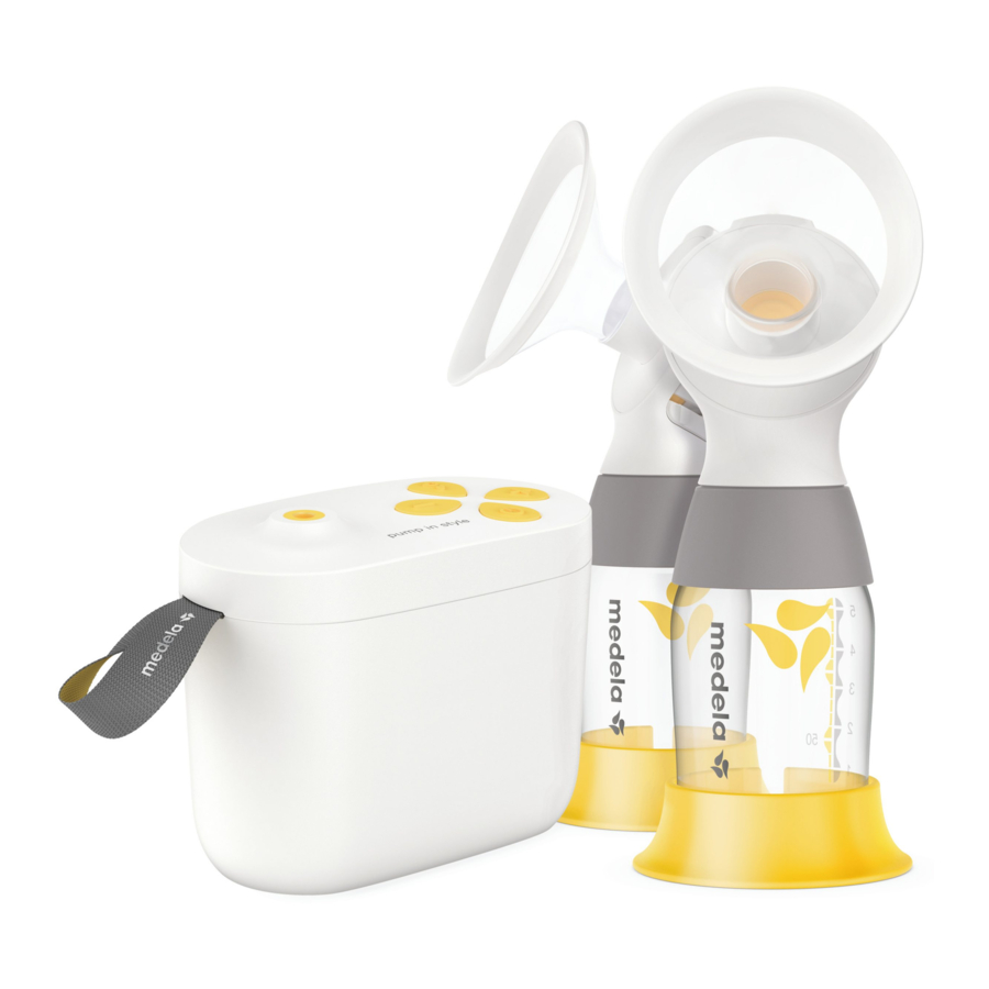 Medela Pump In Style - Breast Pump Manual