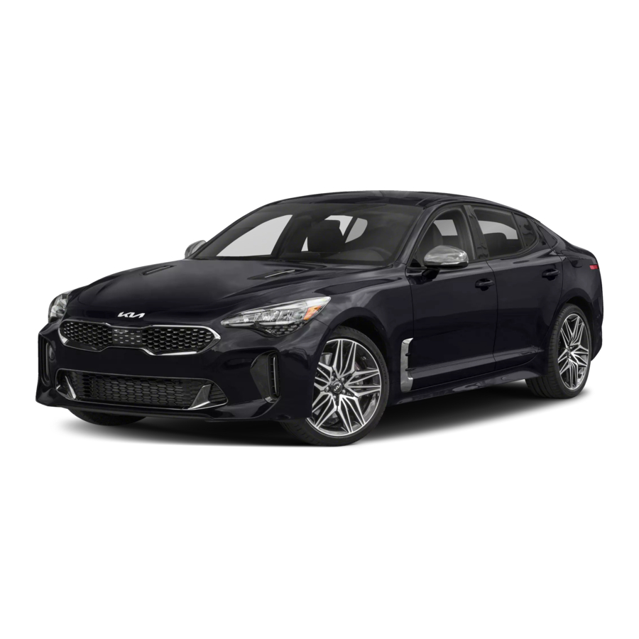 Kia Stinger 2022 Manual