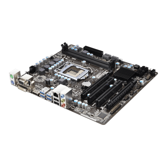 ASROCK B75M User Manual