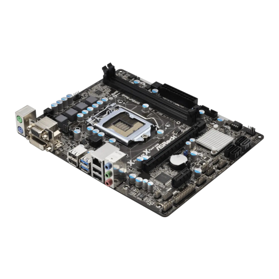 ASROCK B75M Quick Installation Manual