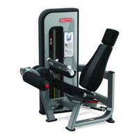 Star Trac INSPIRATION STRENGTH LEG CURL IP-S1315 Installation Instructions Manual