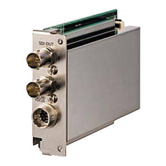 Panasonic AW-HHD870N Operating Instructions Manual