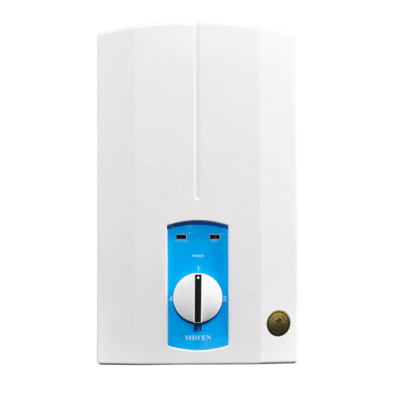 SIDFEN ASL series Installation And Owner's Manual