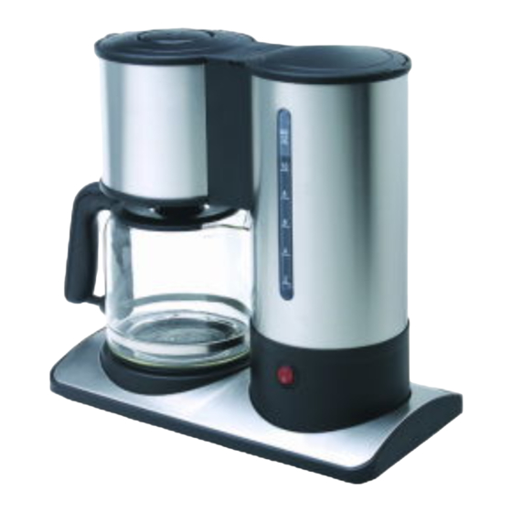 Melissa Coffee Maker, Brushed Aluminium 245-045 Brochure