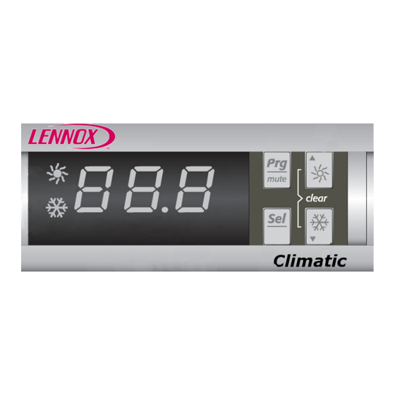 Lennox CLIMATIC 40 User Manual