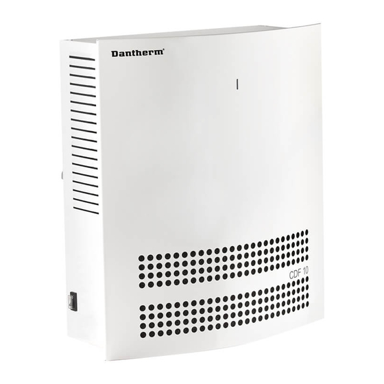 Dantherm CDF 10 Service Manual
