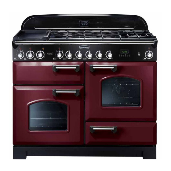 Rangemaster Classic Deluxe 110 Dual Fuel User's Manual & Installation Instructions