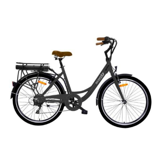 Scooty  CITY 26 + Instruction Manual