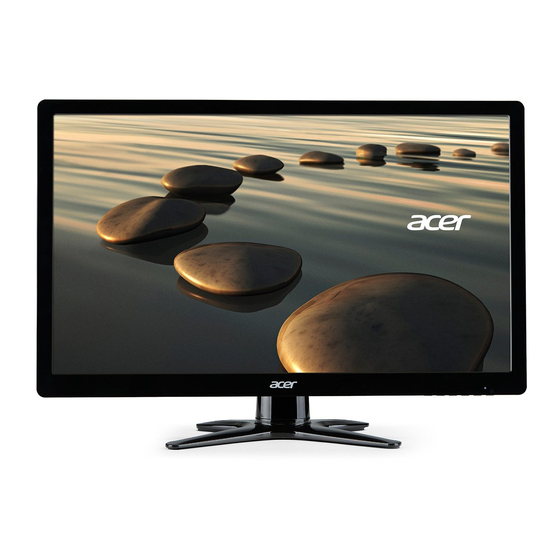 Acer G196WL Manuals
