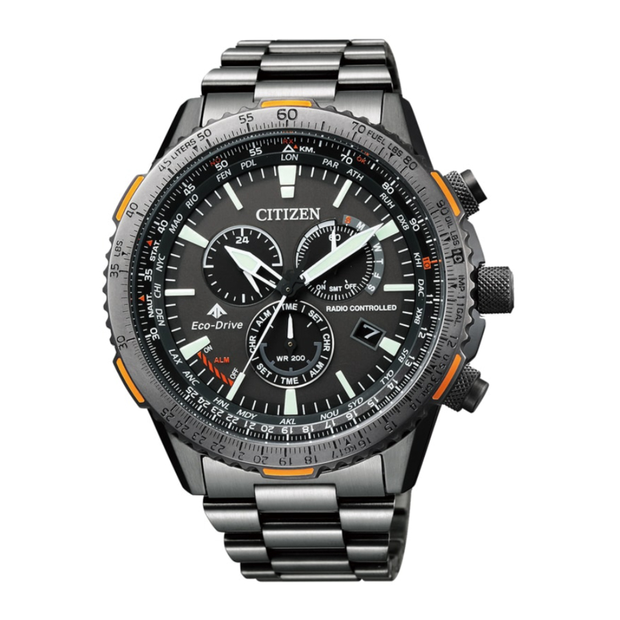 Citizen Pcat Cb L Cal E Eco Drive Watch Manual Manualslib