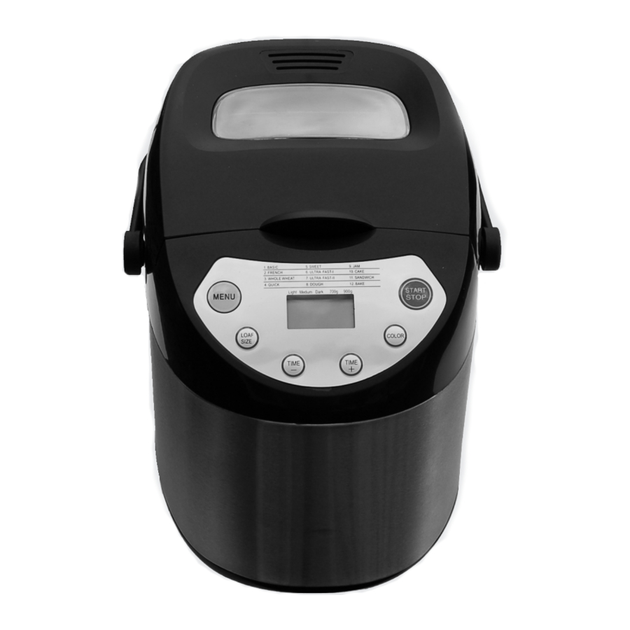 Tesco BMS10 Breadmaker Manual ManualsLib