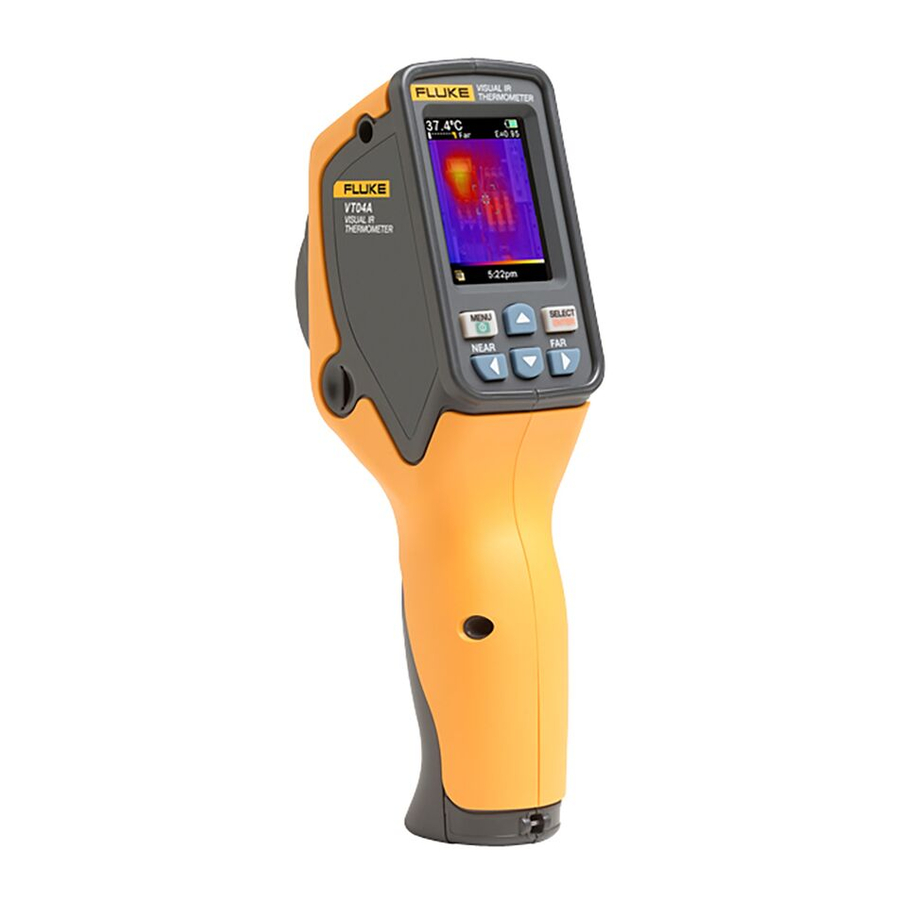 Fluke VT02, VT04 - Visual IR Thermometer Manual | ManualsLib