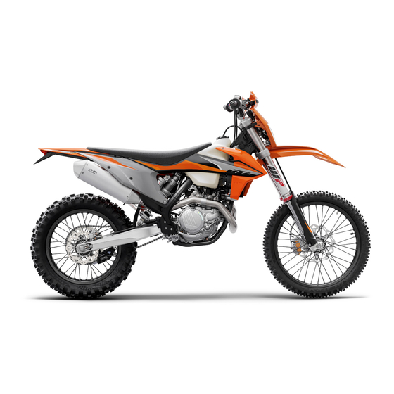 KTM 500 EXC-F SIX DAYS 2021 Setup Instructions