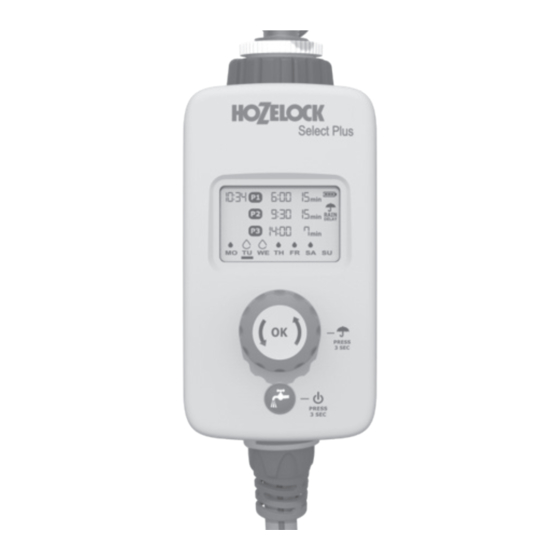 Hozelock Select Plus Manual