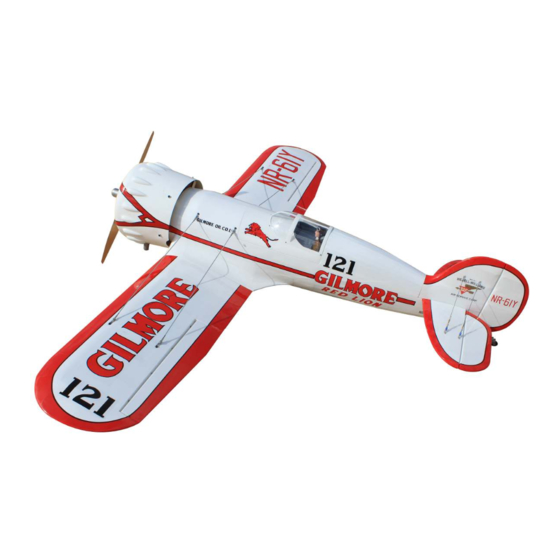 Seagull Models GILMORE RED LION RACER 40-60cc Assembly Manual