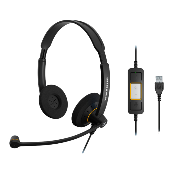 Sennheiser SC 60 USB ML Product Sheet