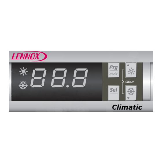 Lennox CLIMATIC 40 User Manual
