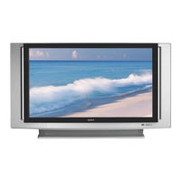 Sony 2005 SXRD KDS-R60XBR1 Disassembly Manual