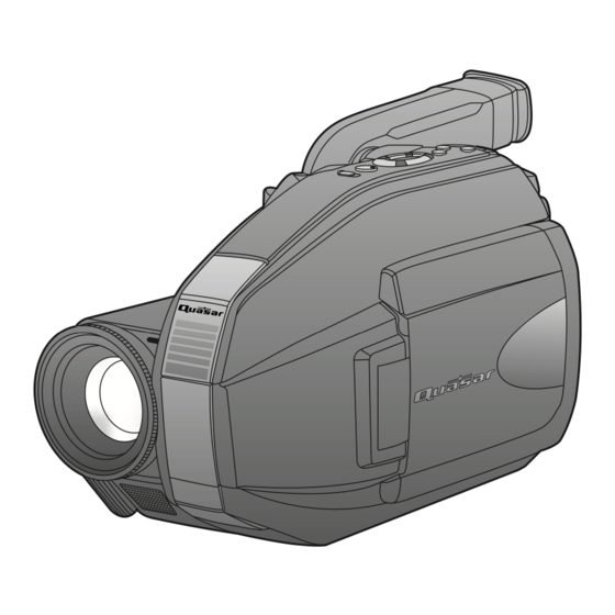 Quasar Palmcorder Camcorder VM-L152 Operating Instructions Manual
