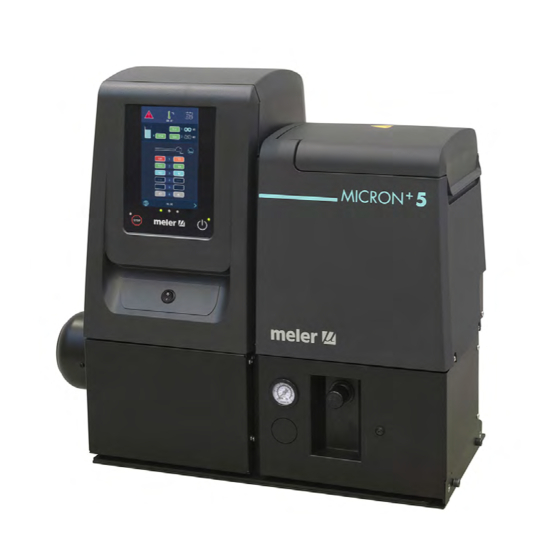 Meler MICRON+ GEAR Series Instruction Manual