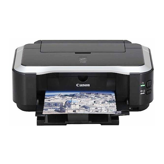 Canon iP4680 Simplified Service Manual
