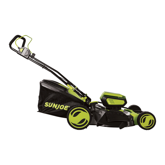 SNOWJOE sunjoe 24V-X2-21LM Operator's Manual