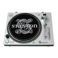 Stanton STR8-50 Operating Instructions Manual