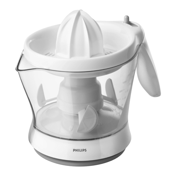 Philips HR2746/10 Manual