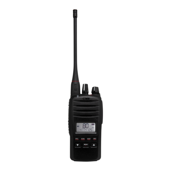 GME CP30 Quick Start Manual