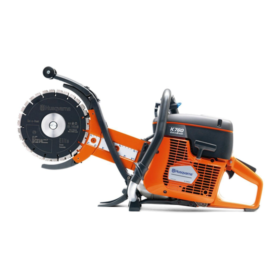 HUSQVARNA K760 CUTNBREAK OPERATOR'S MANUAL Pdf Download ManualsLib