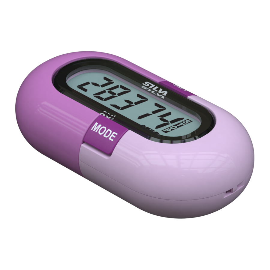 Silva EX1 Pedometer Manual ManualsLib