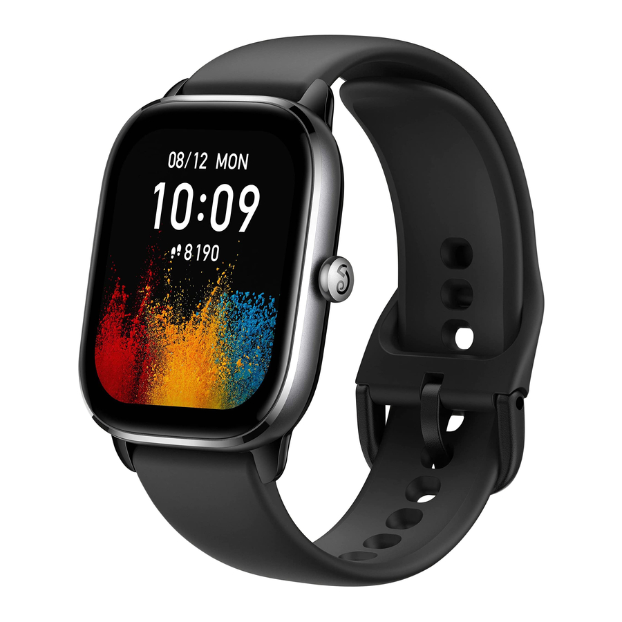 Amazfit GTS 4 mini Smartwatch Manual ManualsLib