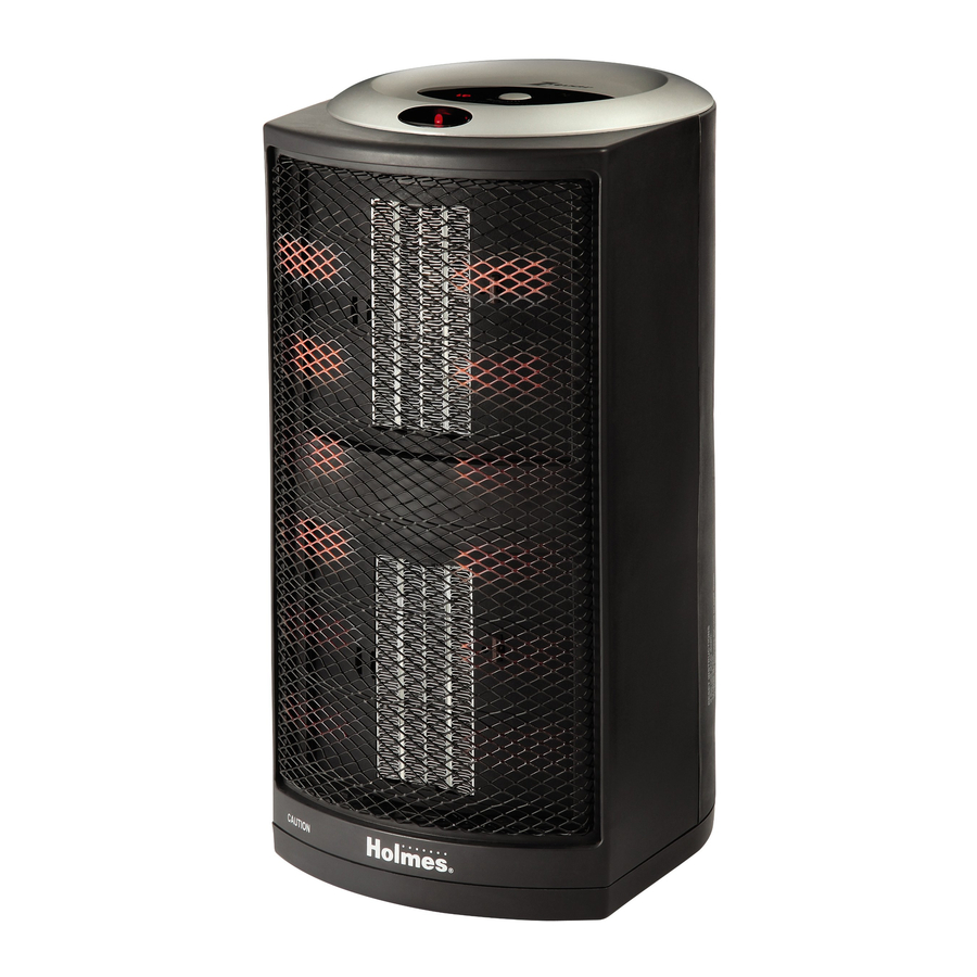Holmes HCH4953, HCH4954 Ultra Quiet Ceramic Heaters Manual ManualsLib