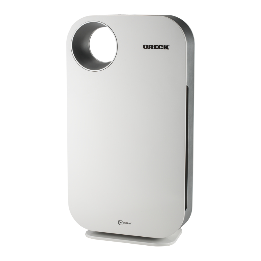 Oreck AirInstinct AIR108 Air Purifier Manual ManualsLib