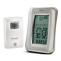 Oregon Scientific BAR688HGA Wireless Weather Station with  Temperature/Humidity Display and Self-Setting Atomic Clock 