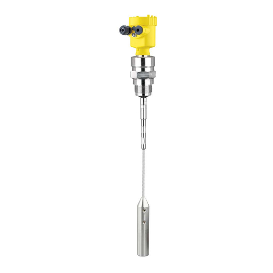 Vega VEGAFLEX 82 Quick Setup Manual